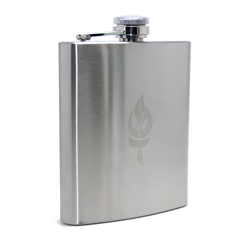 7oz Hot Liquor Whisky Alcohol Hip Flasks Stainless Steel Bottle Laser Engraved Logo Personalized Gifts Custom Hip Flask