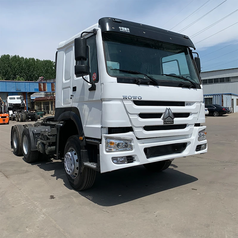 Cheap price Sinotruck Truck 6x4 Used Truck Head 371/375hp Howo Tractor Truck Head On Sale