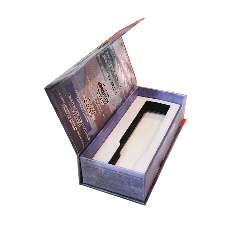 China Wholesale Pre Smell Proof Roll Magnet Flip Cover Good Quality Custom Packaging Paper Box Pack