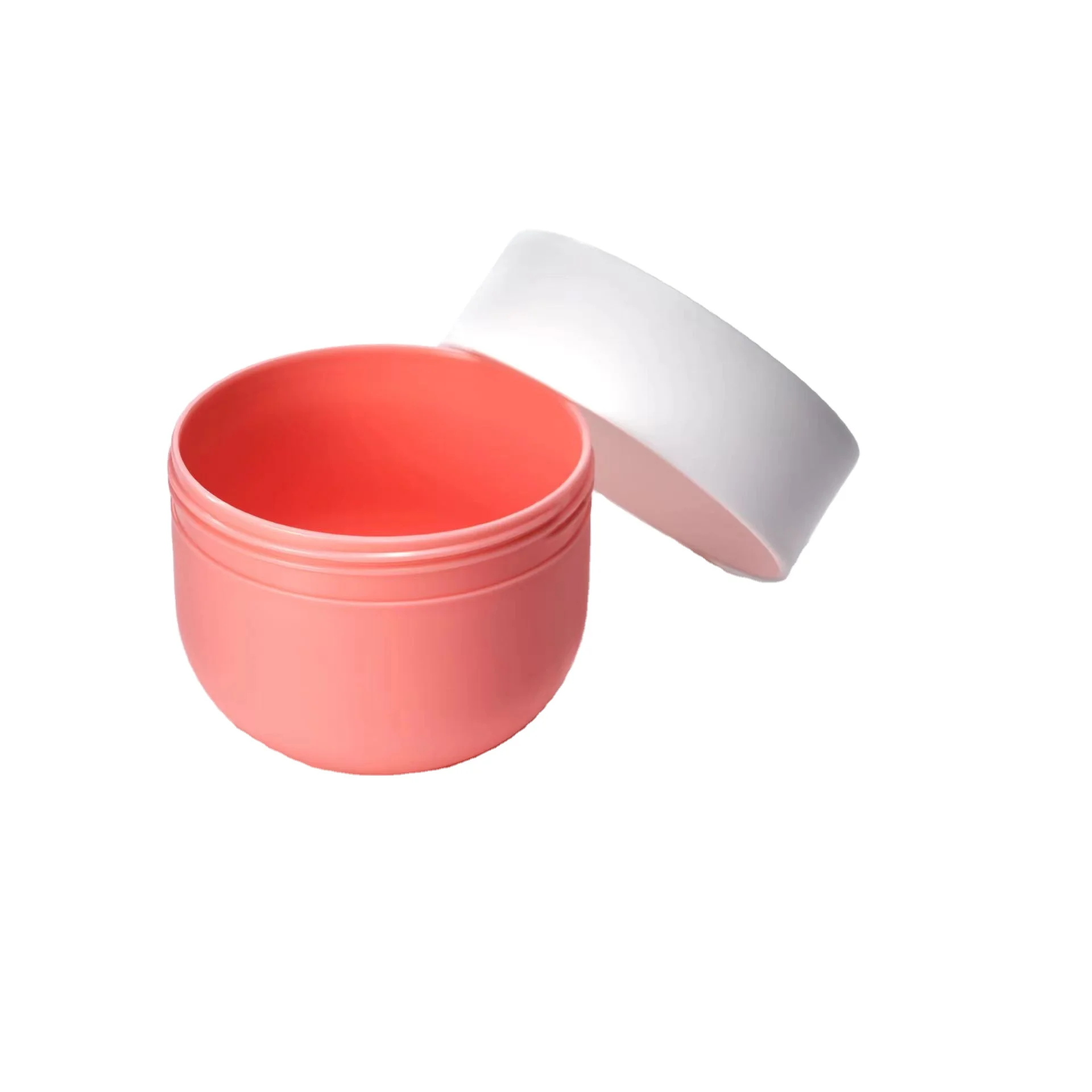 8oz orange hair mask jar 250g cosmetic body butter scrubs packing container 200g bath salt beauty cream jar