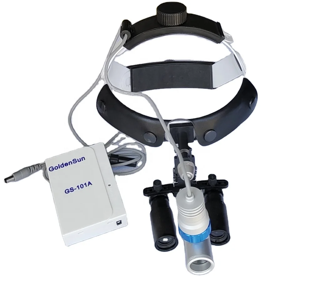 Medical Equipment LED Headlight Magnifying Glasses For Neurosurgery