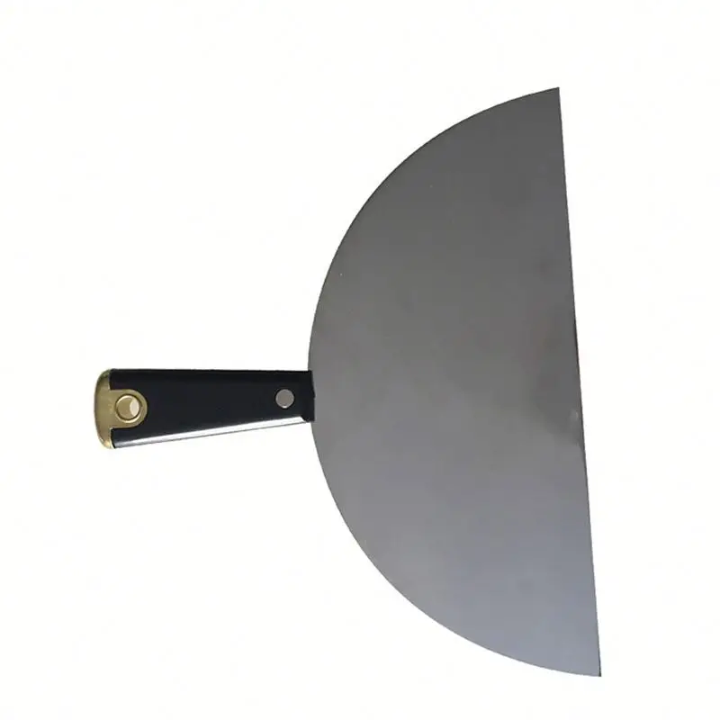 Drywall Taping Tools Mirror Polished Floor Scraper Putty Knife With Plastic Handle