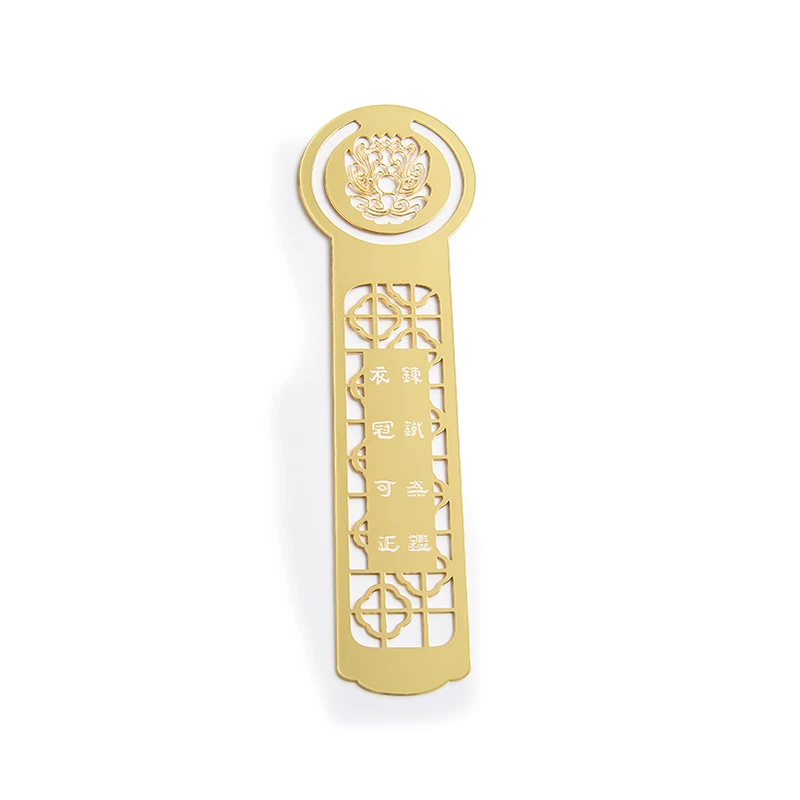 Hot Selling Personalized Custom Exquisite Creative Fancy Design Metal Popular Bookmark