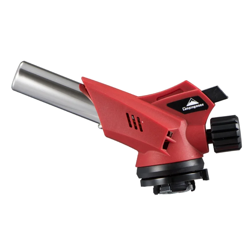 Туристический пистолет для пламени без подогрева многофункциональный электронный газовый факел приготовления