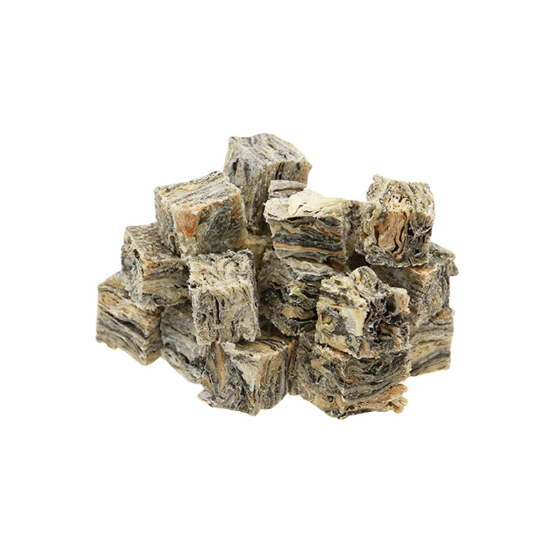 Высококачественная натуральная рыба с лососем, хрустящая косточка с узлом, рулон кости рыбы, закуски для костей собак, Жевательная еда для собак