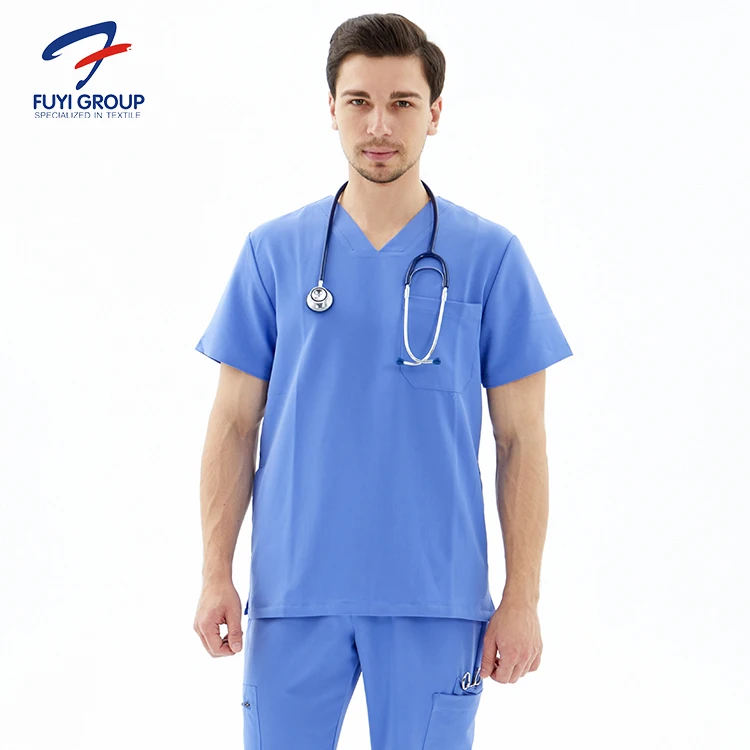 Модная мужская куртка, оптовая продажа, медицинская Униформа больницы