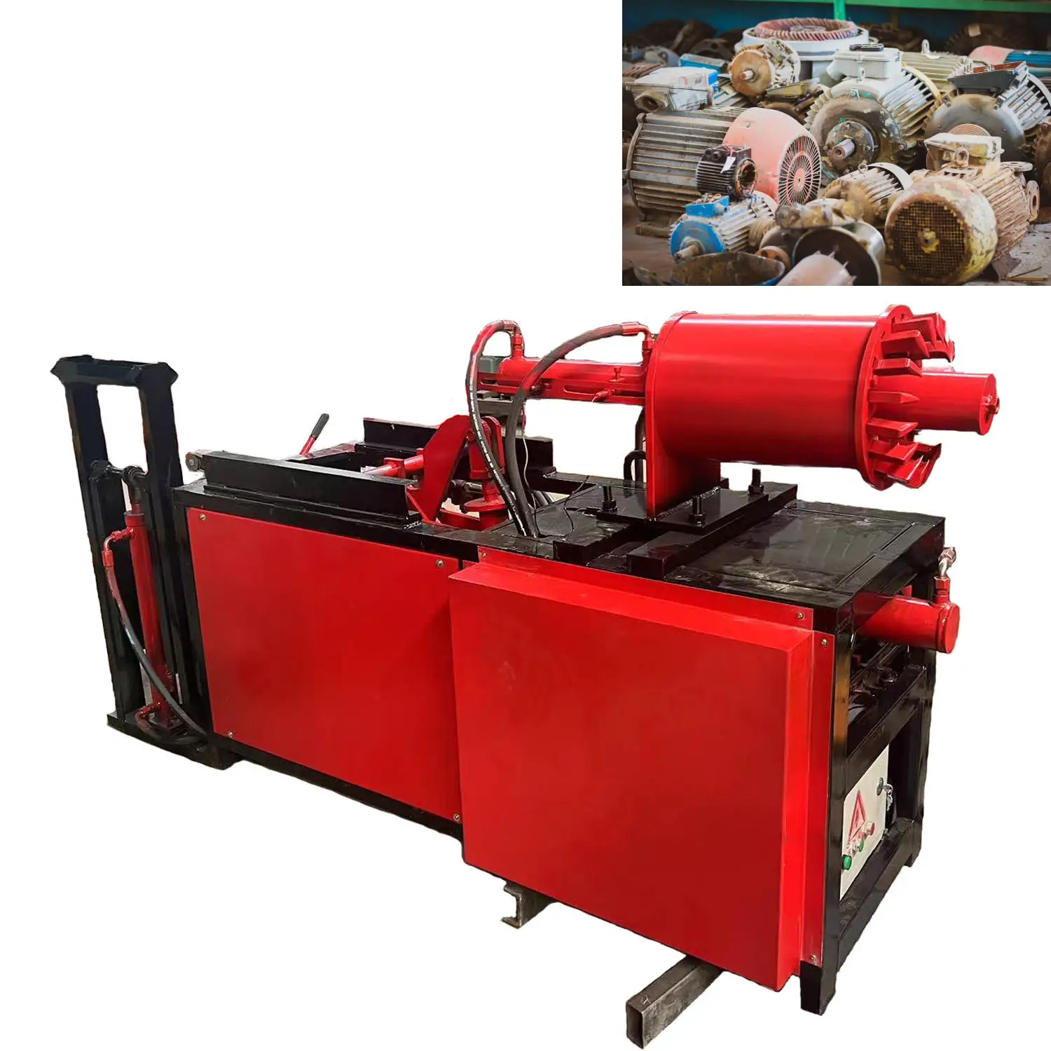 Motor Crushing Recycling Production Line Electric Motor Winding Machine Electric Motor Stator Copper Winding Cutting Machine