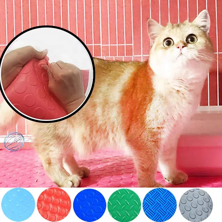 Durable Round Stud Rubber/Coin Diamond Pattern Anti Slip Rubber Floor Mat/Sheet/Pad for GYM, Kitchen, Pet, Wedding