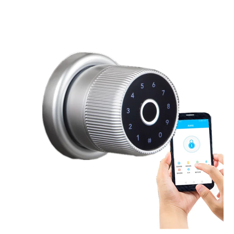 TTlock App blue Tooth Fingerprint Lock Smart Card Digital Code Electronic Door Lock For Home