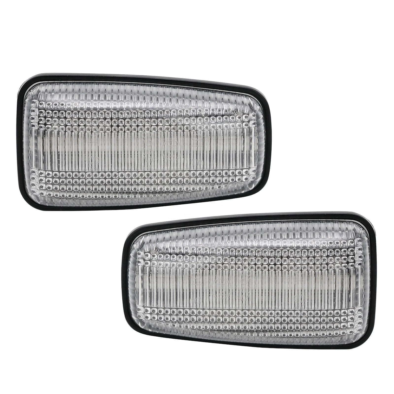 Ailead Clear Lens Amber LED Turn Signal Indicator for Partner I Van/Combispace(M49) Berlingo/Berlingo (MF GJK GRP) Evasion