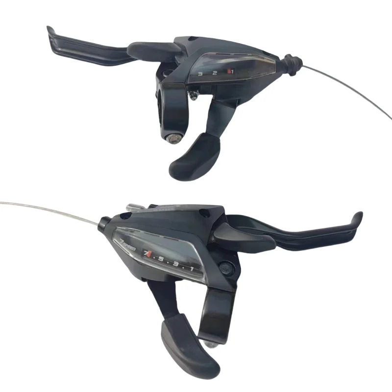 high quality mountain bike finger dial EF-500-7  500-8 integrated finger dial 21 /24 speed brake switch integrated handle cheap