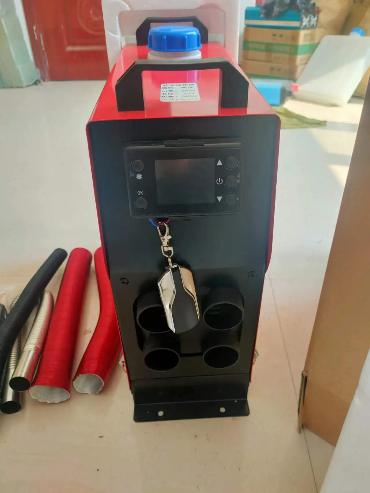 RV motorhomes Caravan kitchen bathroom living  room warm  air heater  with DISEL burning GR-DH04