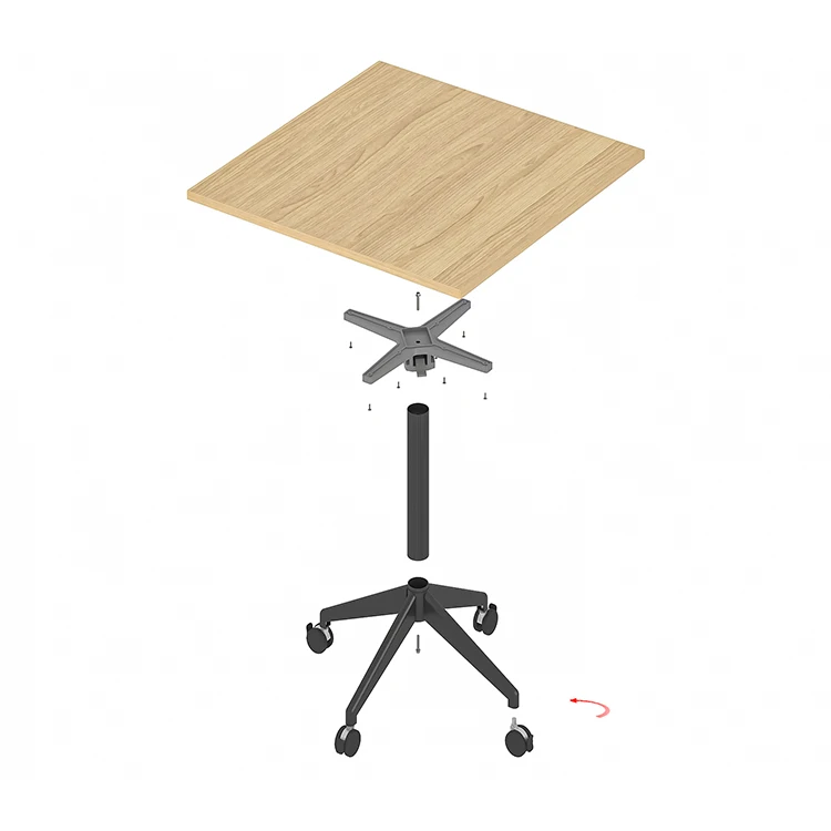 Hot Sale Folding Training Table Foldable Conference Desk Meeting Table