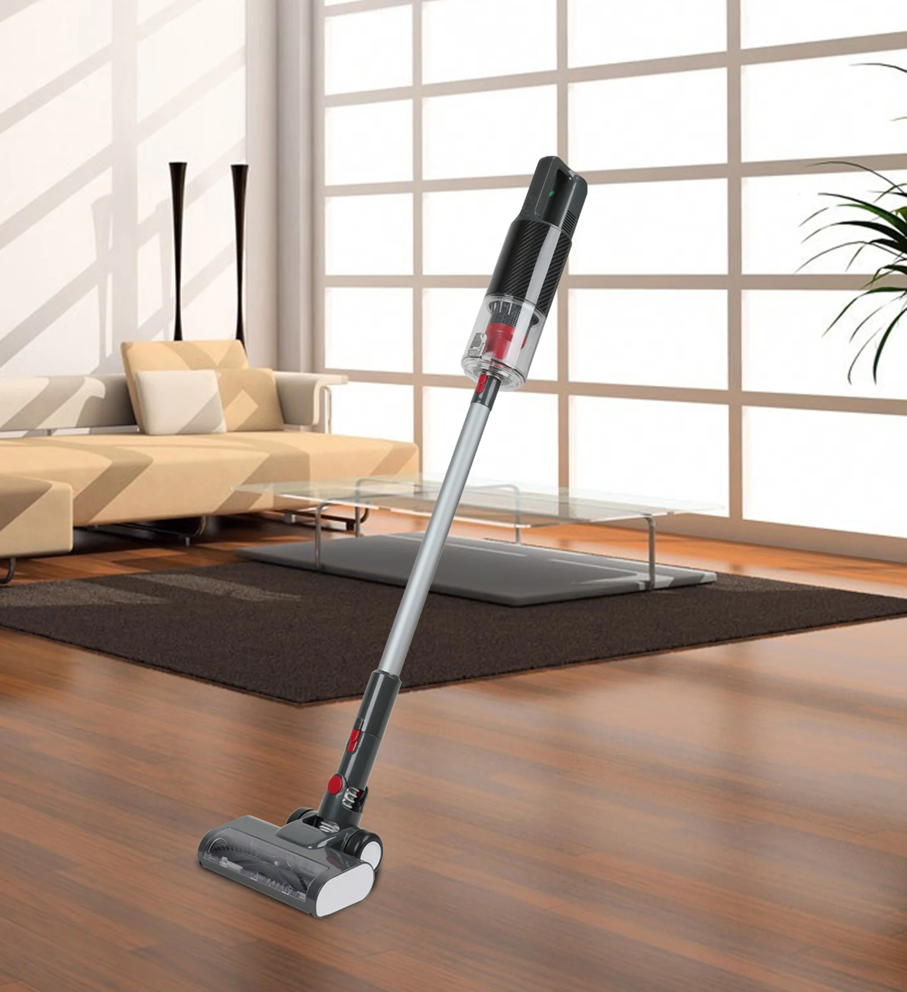 20000 PA Suction BLDC Motor Aluminum Rechargeable  Cordless Handheld Cordless Vacuum Cleaner