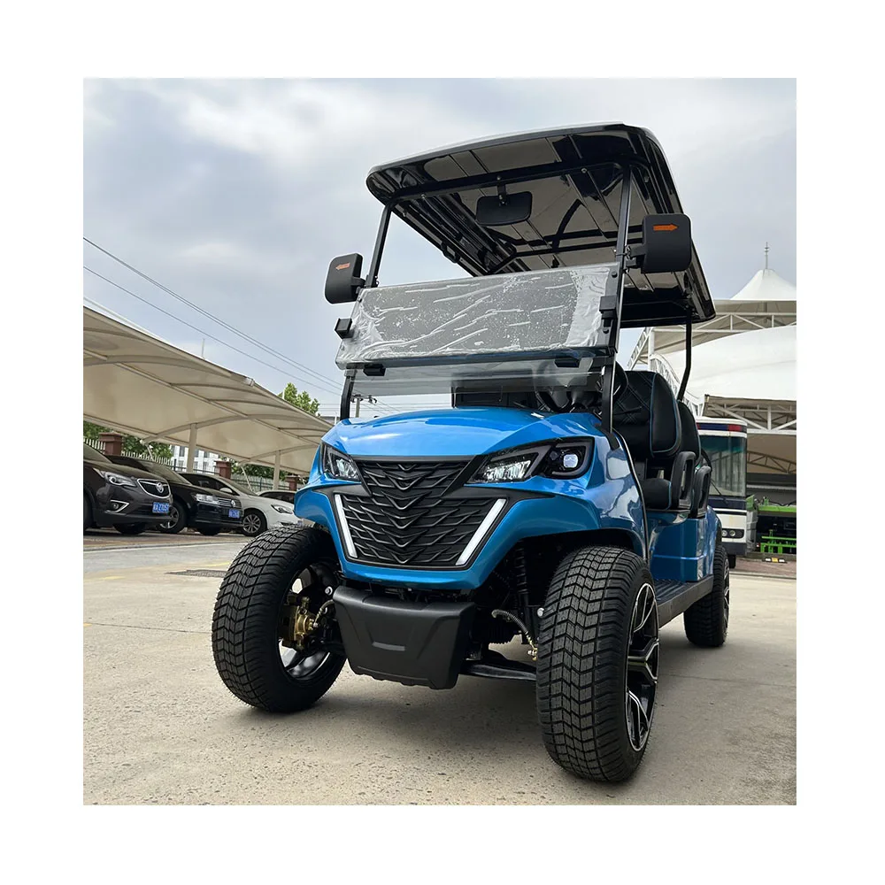 New Off Road 4 Wheel Drive 6 Seat Stand Up Golf Cart Made In China Lifted Golf Cart