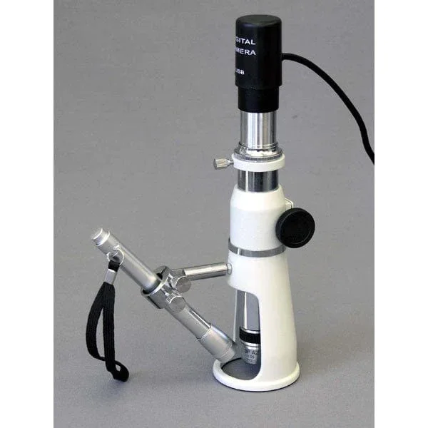 AmScope 20X-50X-100X Stand / Shop / Measuring Microscope + Pen Light