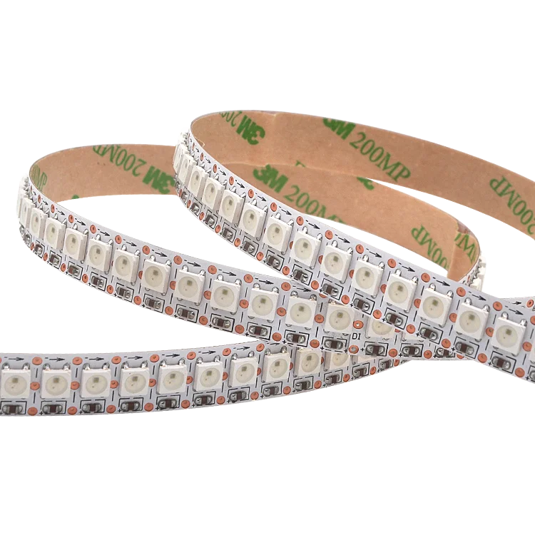 WS2812B addressable digital pixel magical light strip  DC5V 10mm 30/60/144LEDs/meter rgbic  for Project decoration