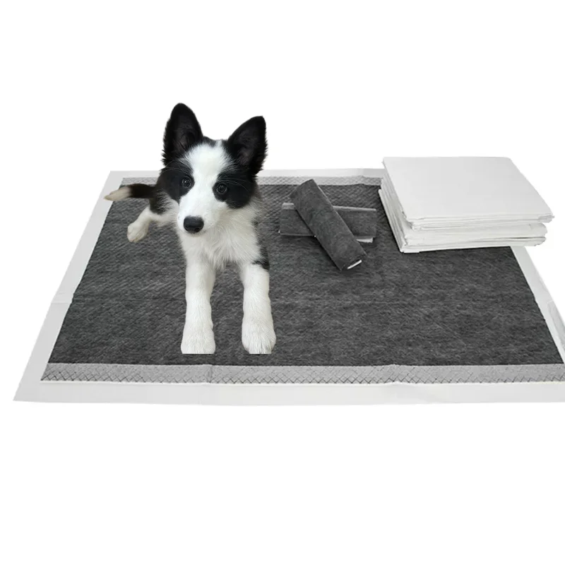 OEM 60x60 XXL 8-Layer Absorbent Activated Carbon Training Puppy/Cat Disposable Pet Pads Bamboo PE Material Sustainable Free