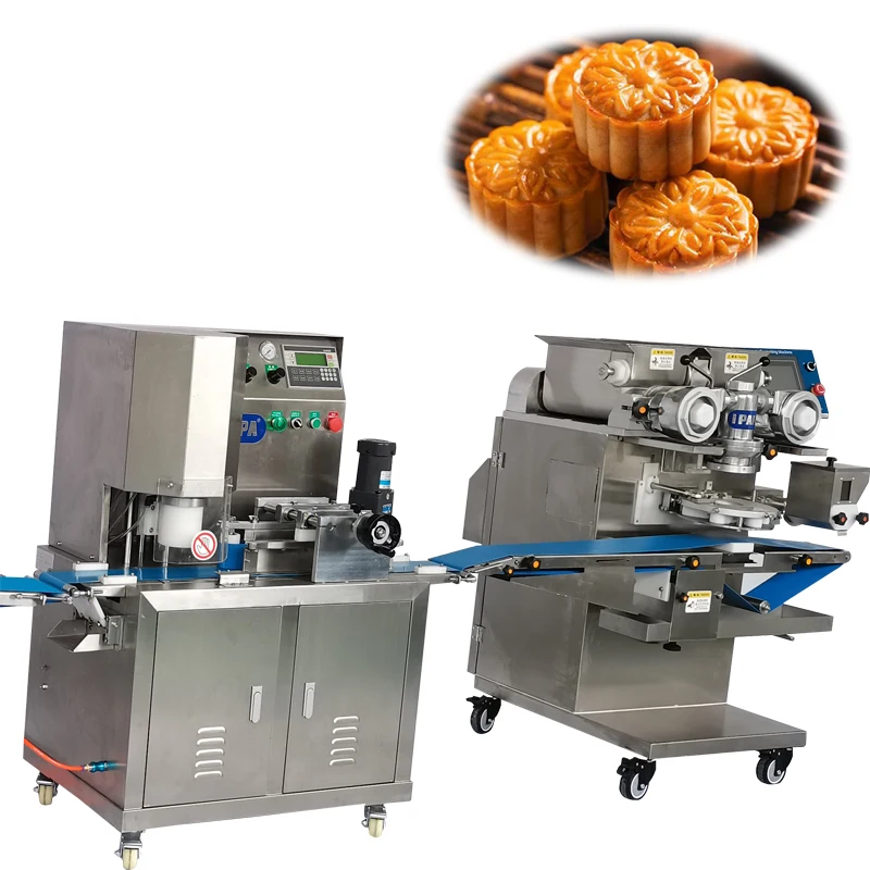 Adjustable Stainless Steel Moon Cake Mold Press Three Stuffing MoonCake Machine