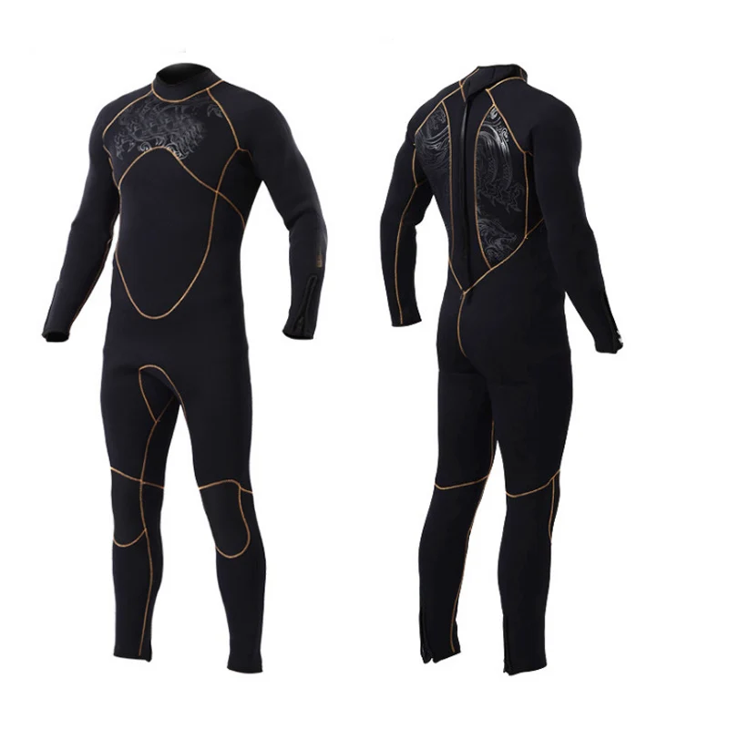 Full Wetsuit Neoprene Fabric Diving Suit