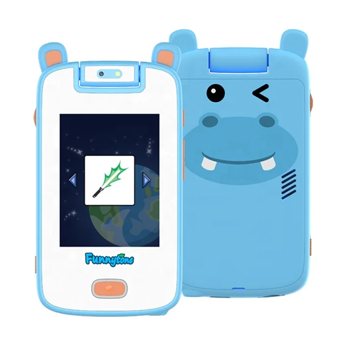 CT-P13A kids cell phone toys for baby and children early educational learning toys  with touchscreen and earphone