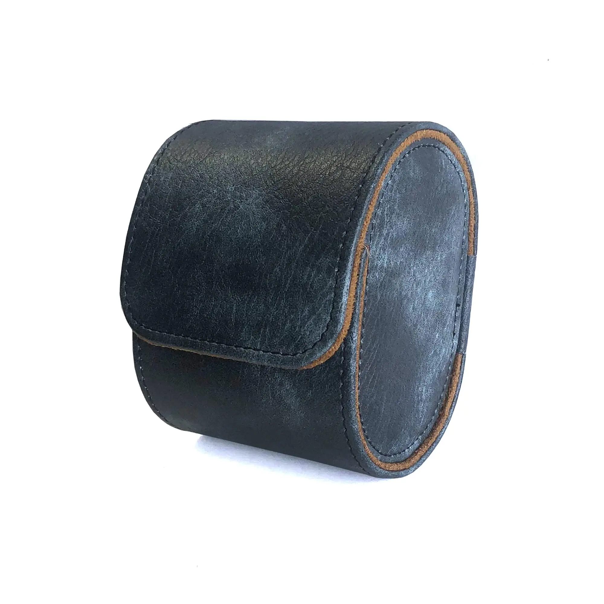 Single Watch Travel Case -Premium Leather Watch Case With Perfect Texture