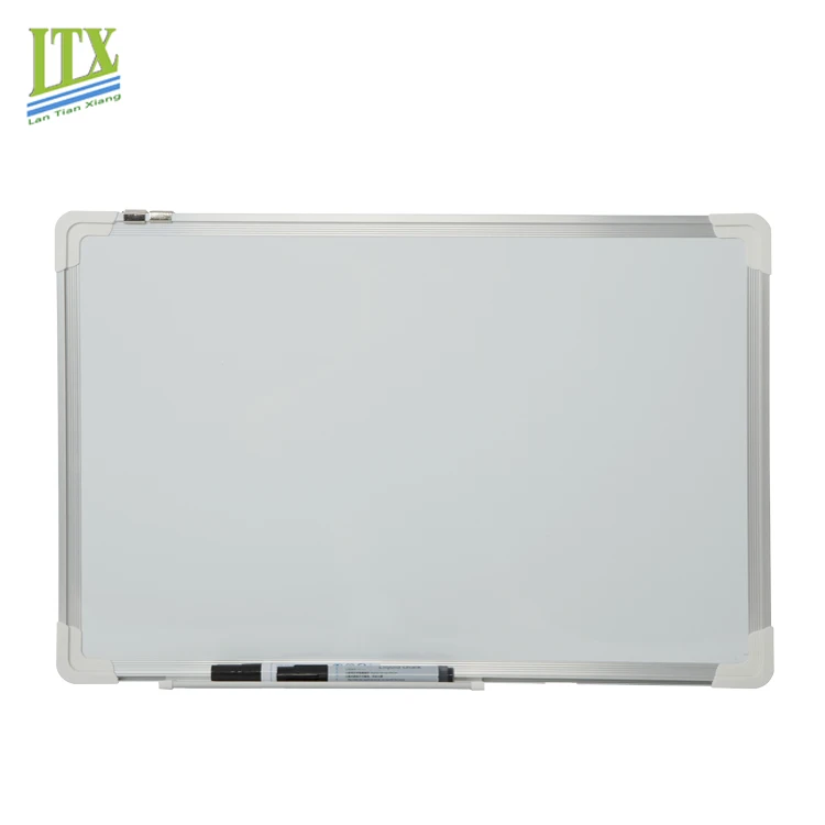 Aluminium white board magnetic dry erase small white board with frame for school and kids