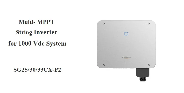 SG25CX-P2 инвертор Sungrow 110 кВт солнечный на сетке трехфазный SG25CX SG30CX с Wi-Fi цена
