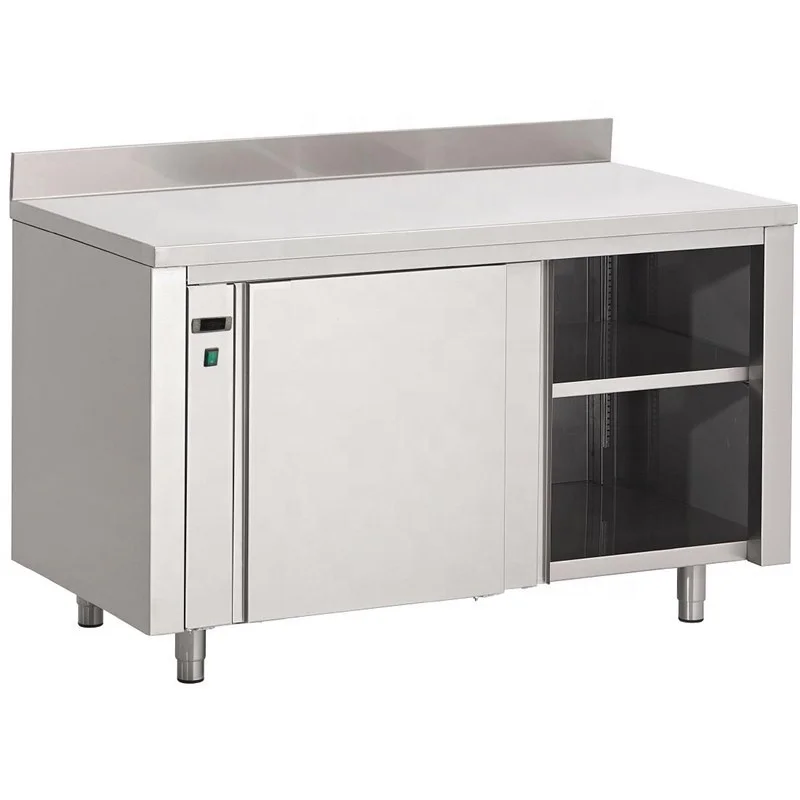 New multi-functional space saving packing stainless steel cupboard for restaurant