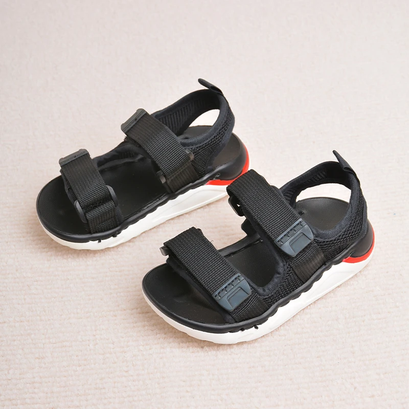 Children Shoes Wholesale New Design Faux Sole Sandals Kids Casual Shoes For Summer