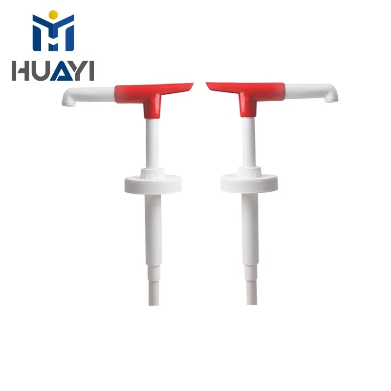 Long Nozzle Sauce Dispenser Pump Food Syrup Bottle Pump