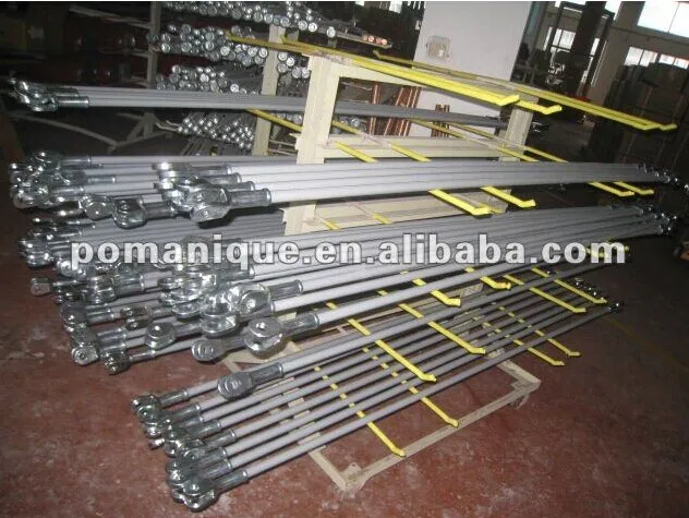 Suspension Composite insulator 33kV High Voltage silicone rubber polymer fiberglass  transmission line high tension