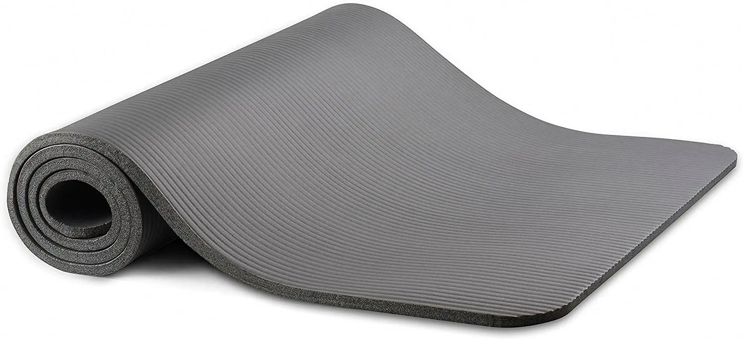 Для занятий спортом йогой и пилатеса здоровье фитнес-72 "x 24" бутадиен-нитрильный каучук комфорт пены коврик для йоги