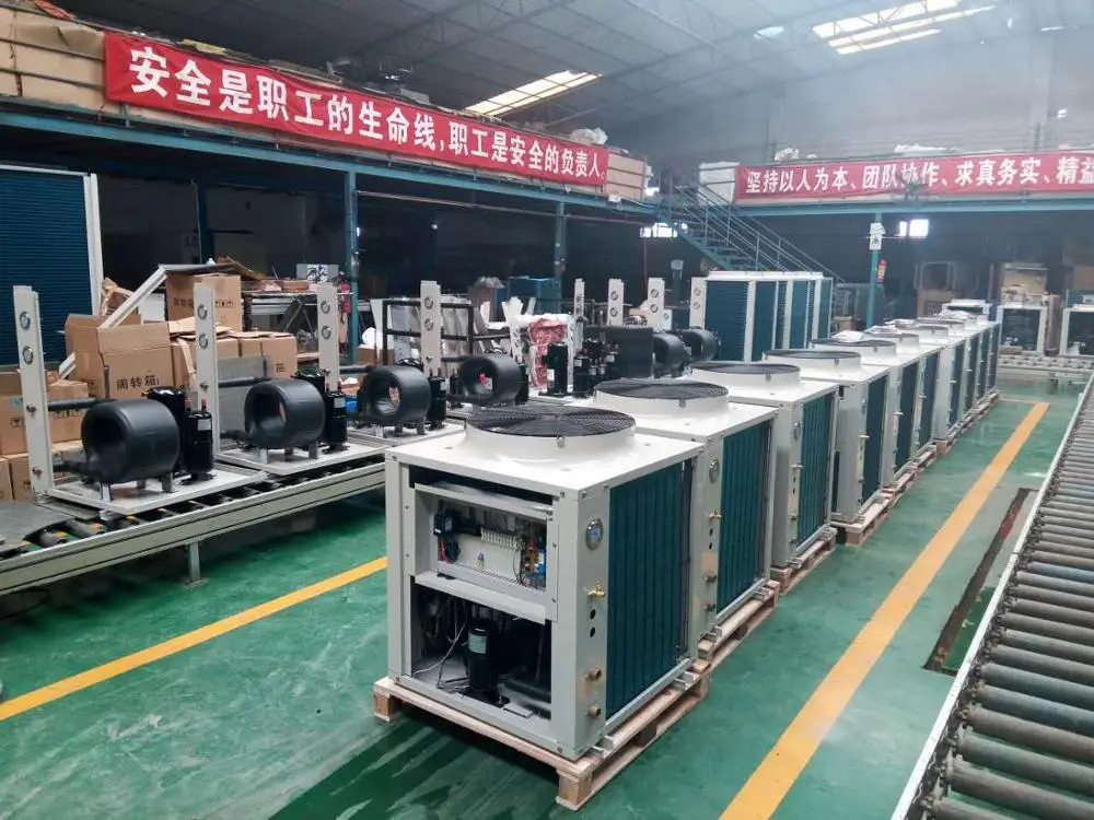 18kw Heat Pumps with SUS304# cabinet(CE approved with 4.2 COP,Sanyo Compressor)