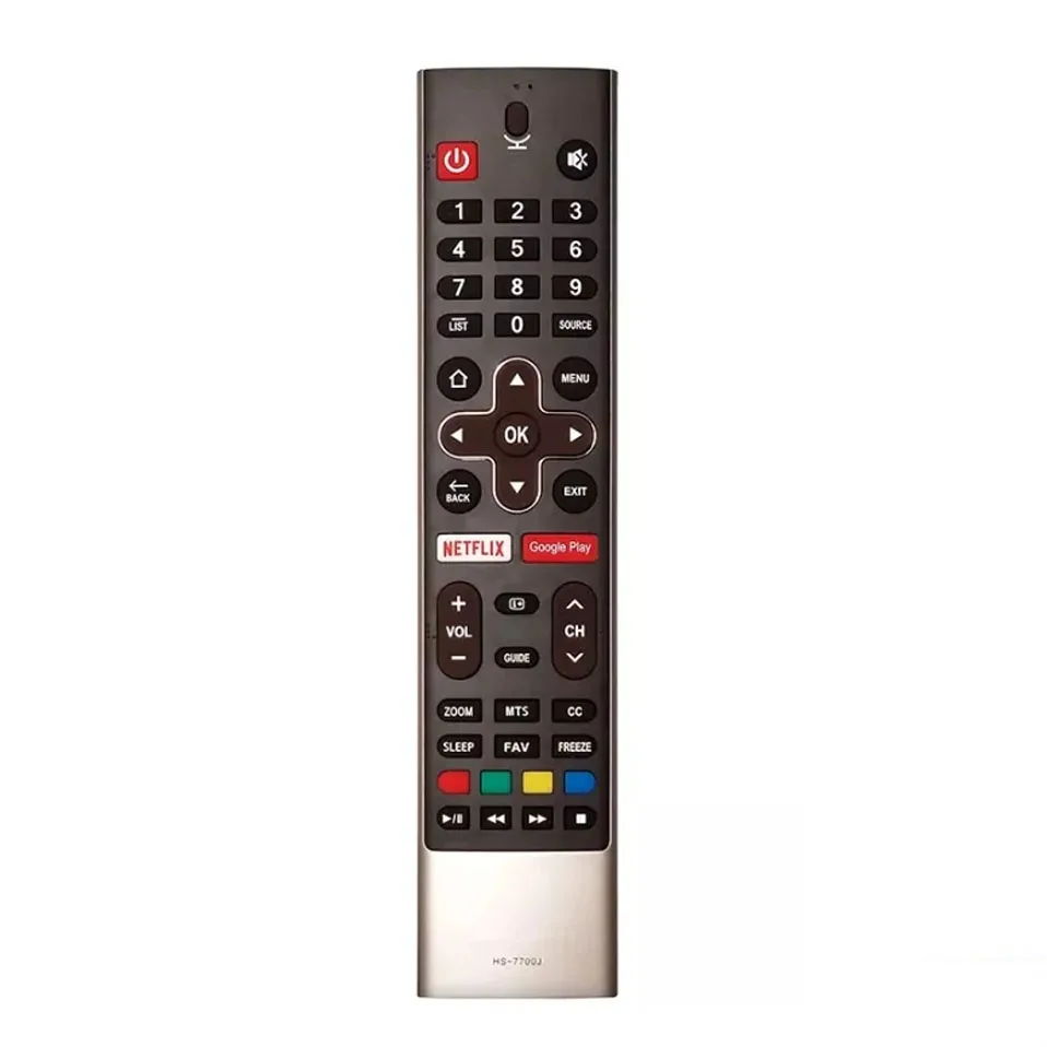 Replacement Remote Control For Skyworth HS-7700J Voice Netflix Google Play Compatible HS-7700J-00 HS-7700J G2A series XA8000