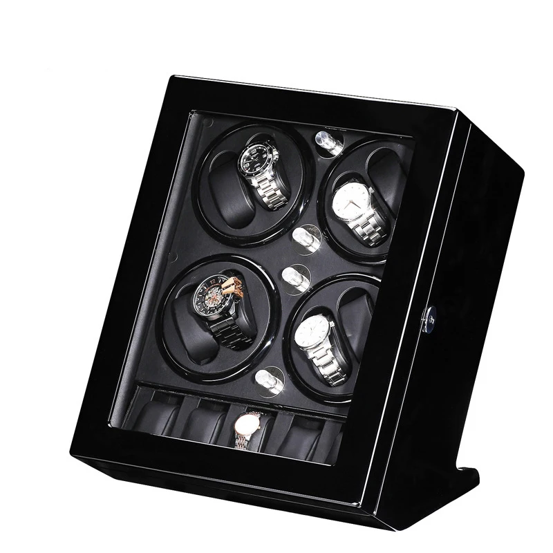 Watch Winder for 8 Automatic Watches with 5 Display Storage Spaces for All Size Watches