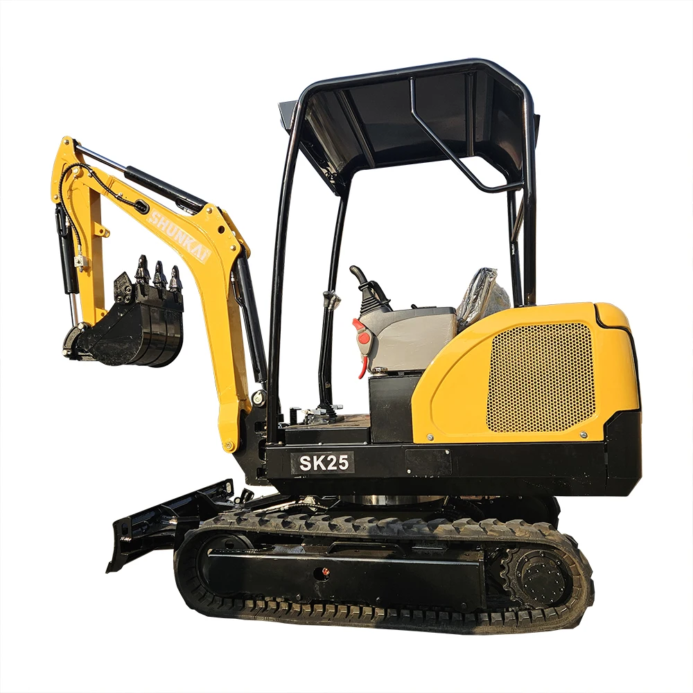 Small mini excavation hydraulic digger 2 ton 2.5t excavator Digger Machine EPA Euro5 Kubota engine