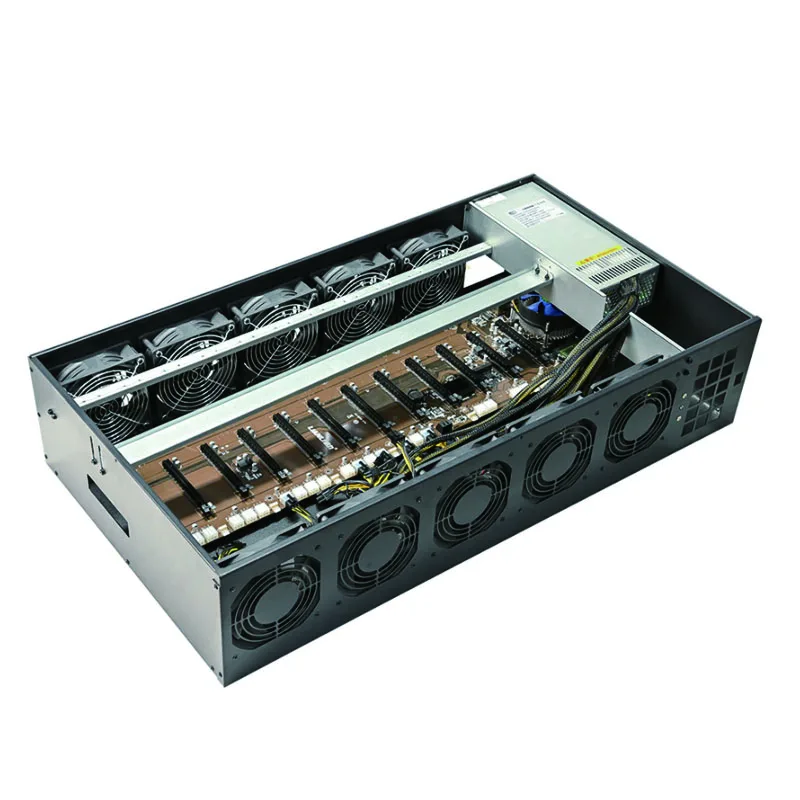 Onda Lianli Surma B250 12 slots gpu graphics cards rig case b75 b85 847 847 pro 847 max b75 b85 motherboard computer Chassis box