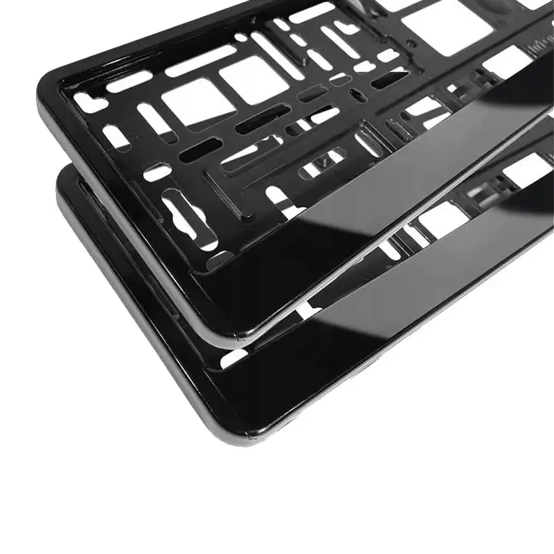 Custom Plastic European License Plate Frame Custom Plastic Car License Plate Cover number Plate Frame