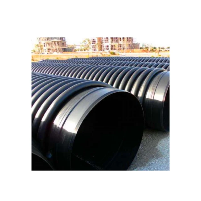 Производитель DN1000mm SN12.5 Hdpe настенная пластиковая труба каратная Krah