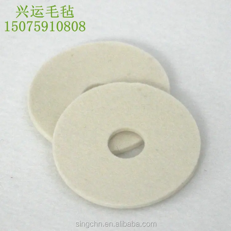 Фабричное производство по индивидуальному заказу, впитывающая масляная прокладка, 100% шерстяной фетровый трубчатый шерстяной войлок