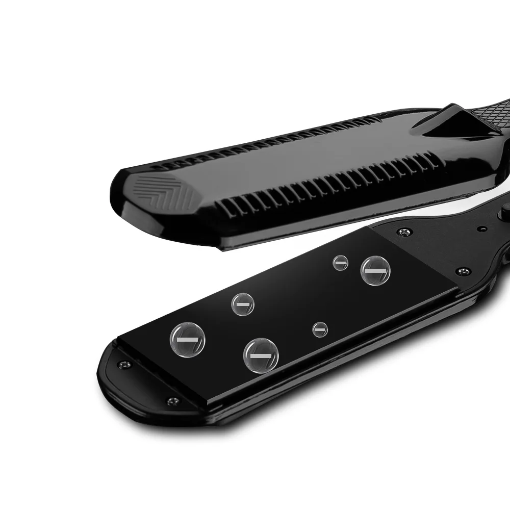 Hair Straightener Four-gear Temperature Adjustment Ceramic Tourmaline Ionic Flat Iron Widen Panel Professional Styling Tool