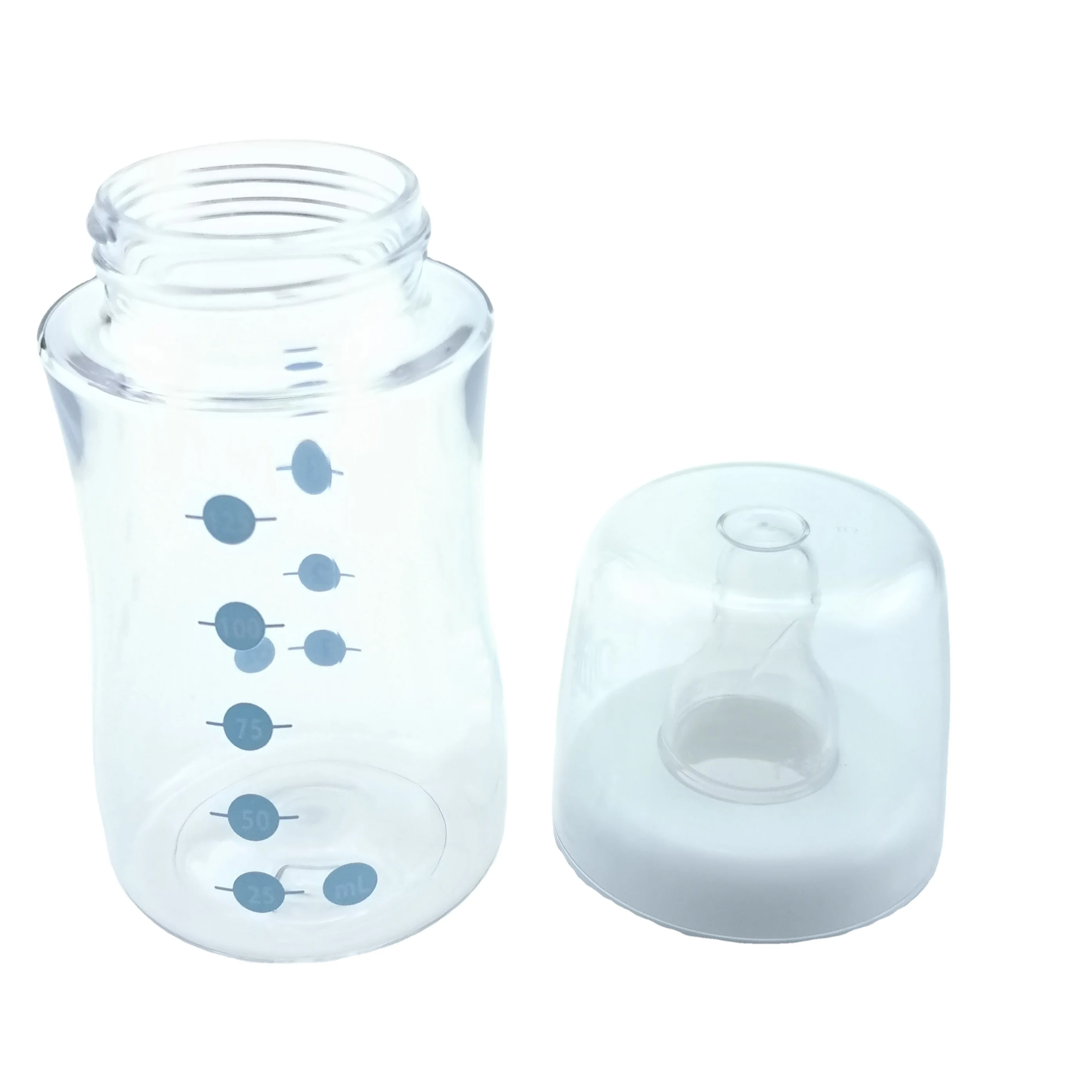 Baby bottles for newborn feeding bottle BPA Free 100% Food Grade manufacturers 6oz PP baby milk bottle