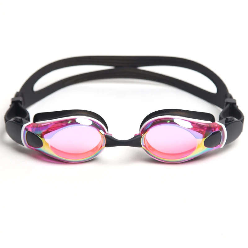2021 anti fog UV400 silicone swim goggles