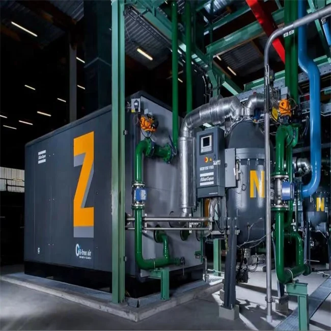 Manufacturer sells brand new 55kw 13bar oil-free air screw compressor rotary air compressor