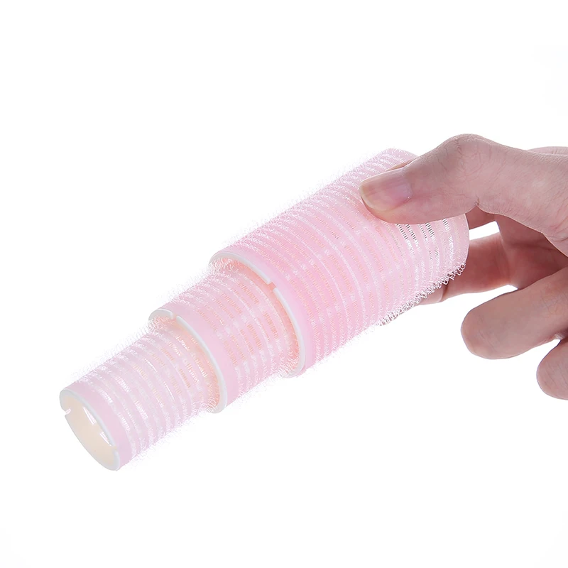 Yousha New 3 Tube Plastic Hair Curling Tools Diy Wavy Hair Styler Curler Set Spiral Hair Crimp Curler Rod Kit Pink Beauty Yj029