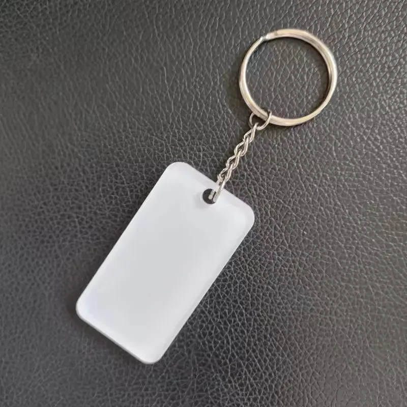 Personalized Bereavement Sympathy Gifts Sublimation Blank Acrylic Keychains Memorial Mobile Keychain