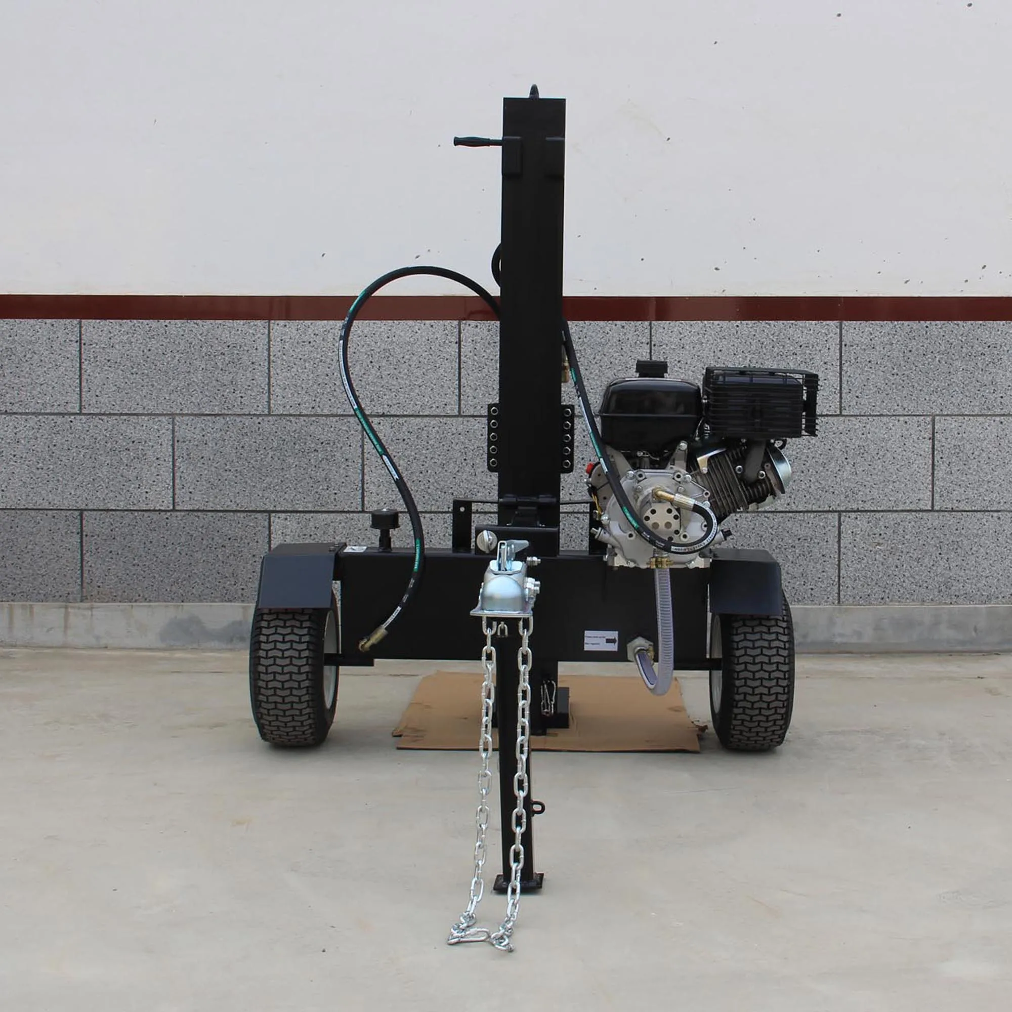 china professional manufacturer with competitive price 22t/40t standing wood splitter kinetic electric shandong woodsplitter