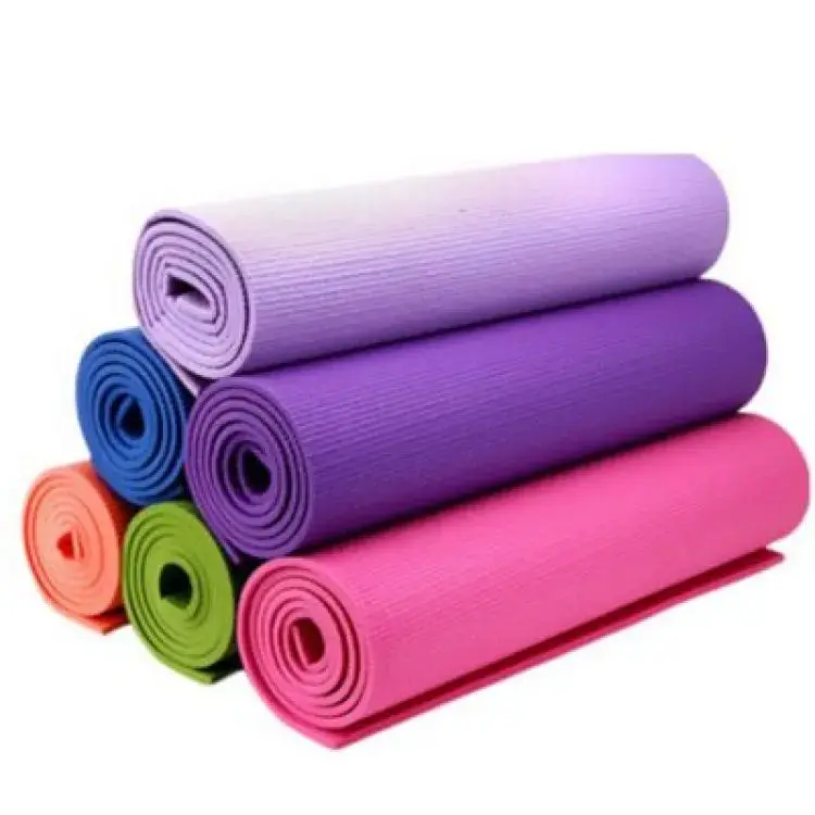 Sansd Multi Color Home Gym Yoga Mat Private Label 4/6/8mm Tpe Custom Print Logo Yoga Mat Fitness Durable Mat