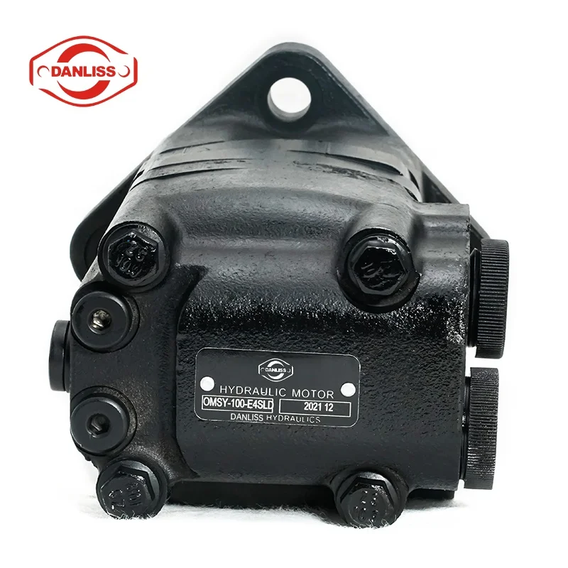 4 Bolt Flange Mounting Orbit Hydraulic Hydro Motor OMSY Extended Bearing for Mini Loader